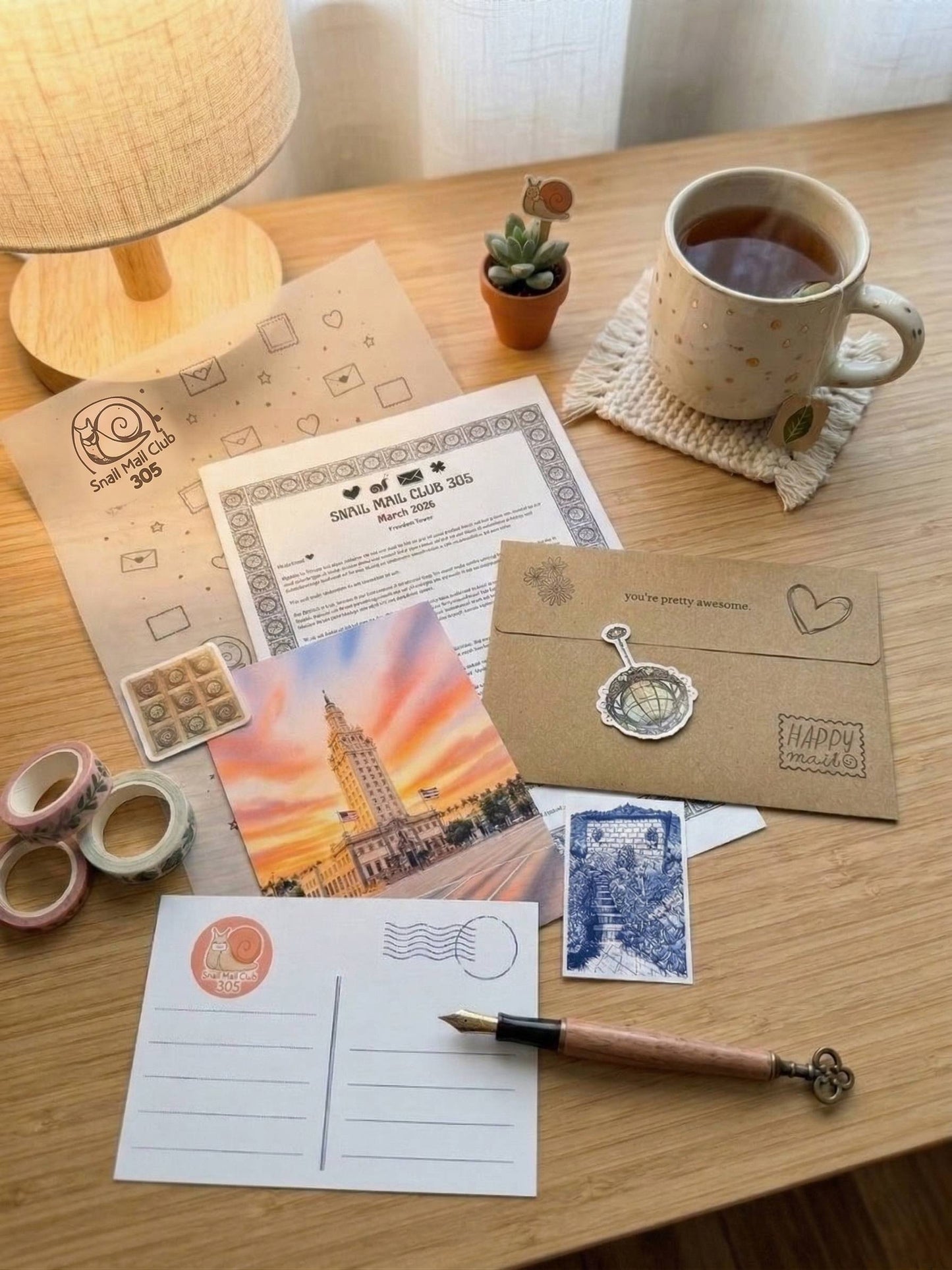 Snail Mail Club 305 Single Month Options