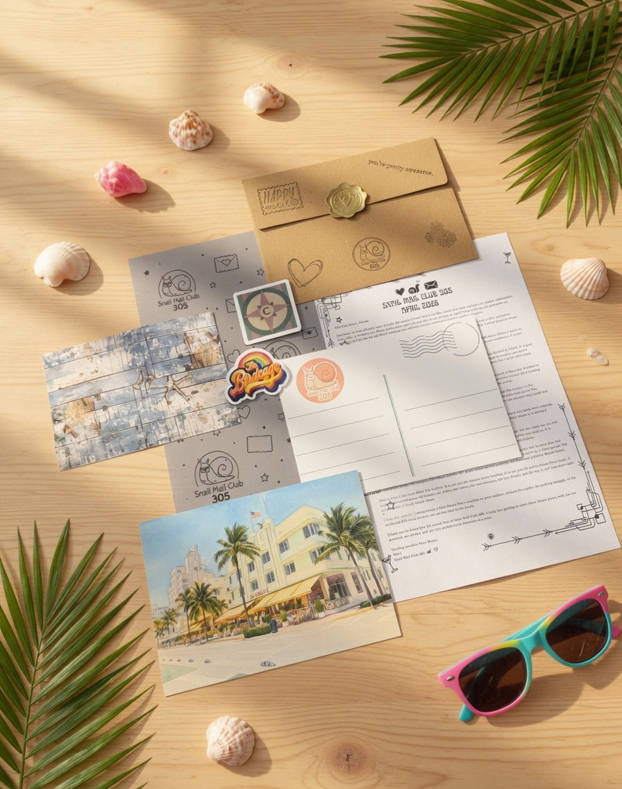 Snail Mail Club 305 Single Month Options